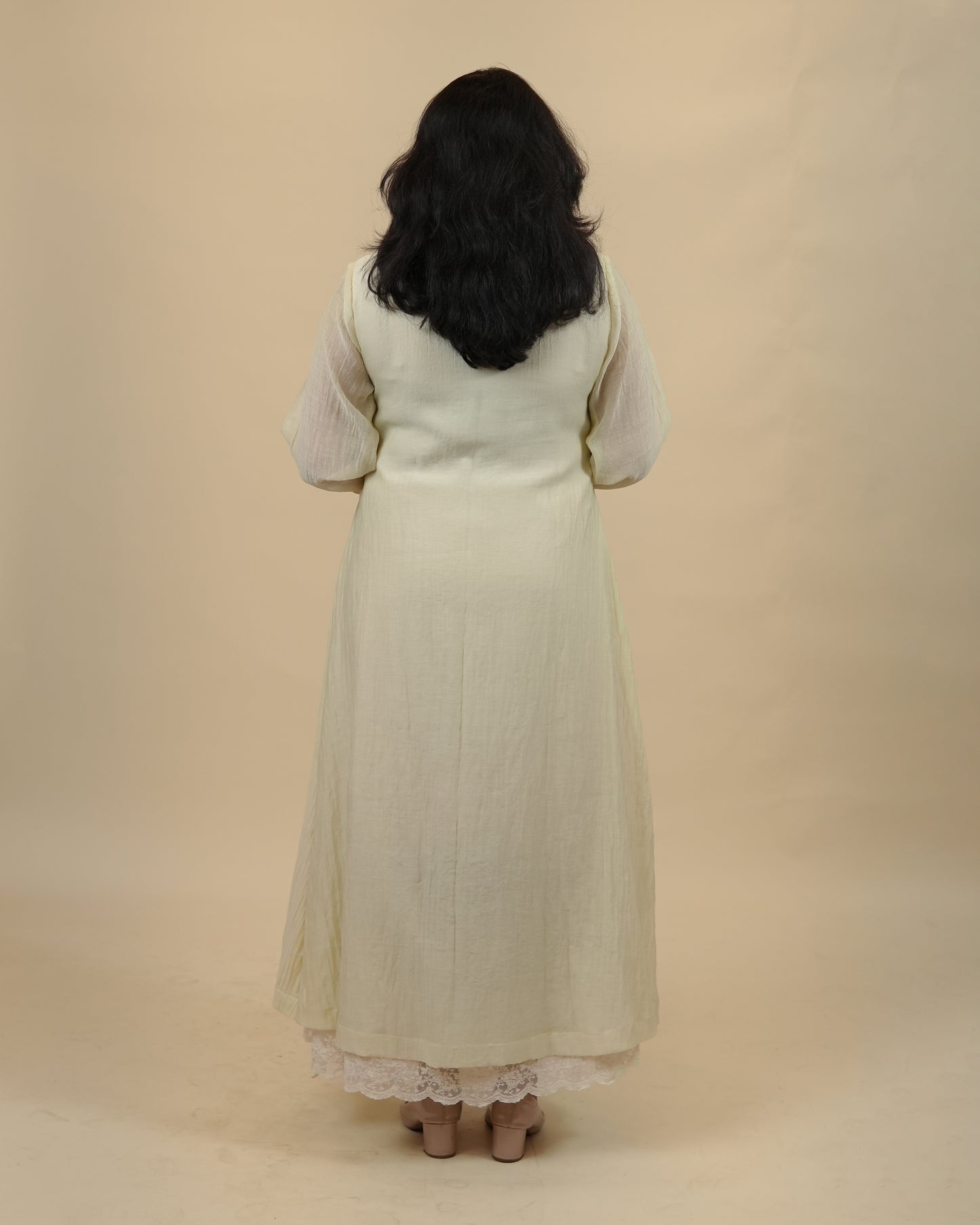 Elegant Vintage A-Line Dress