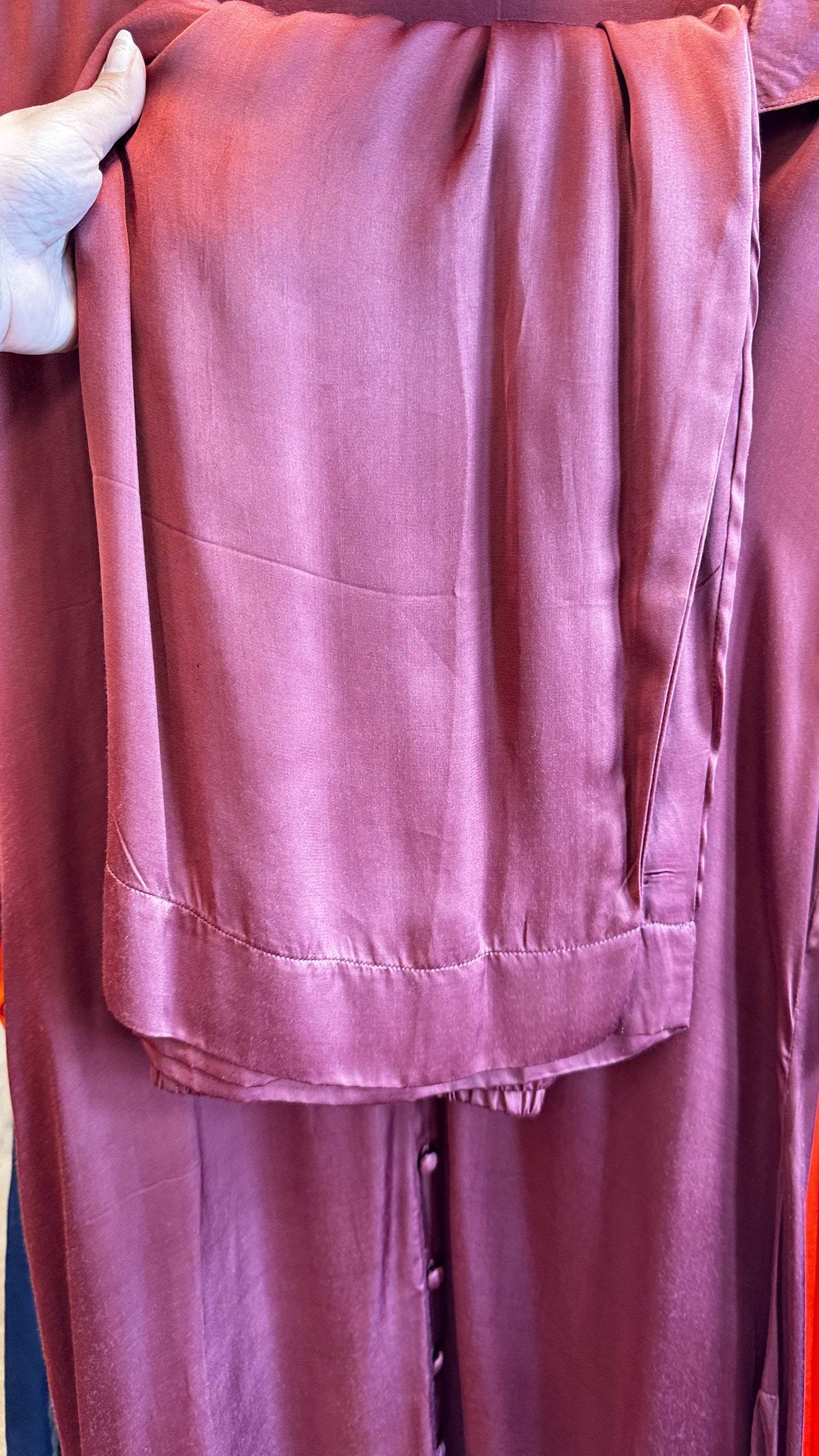 Brown Modal coord set size-L