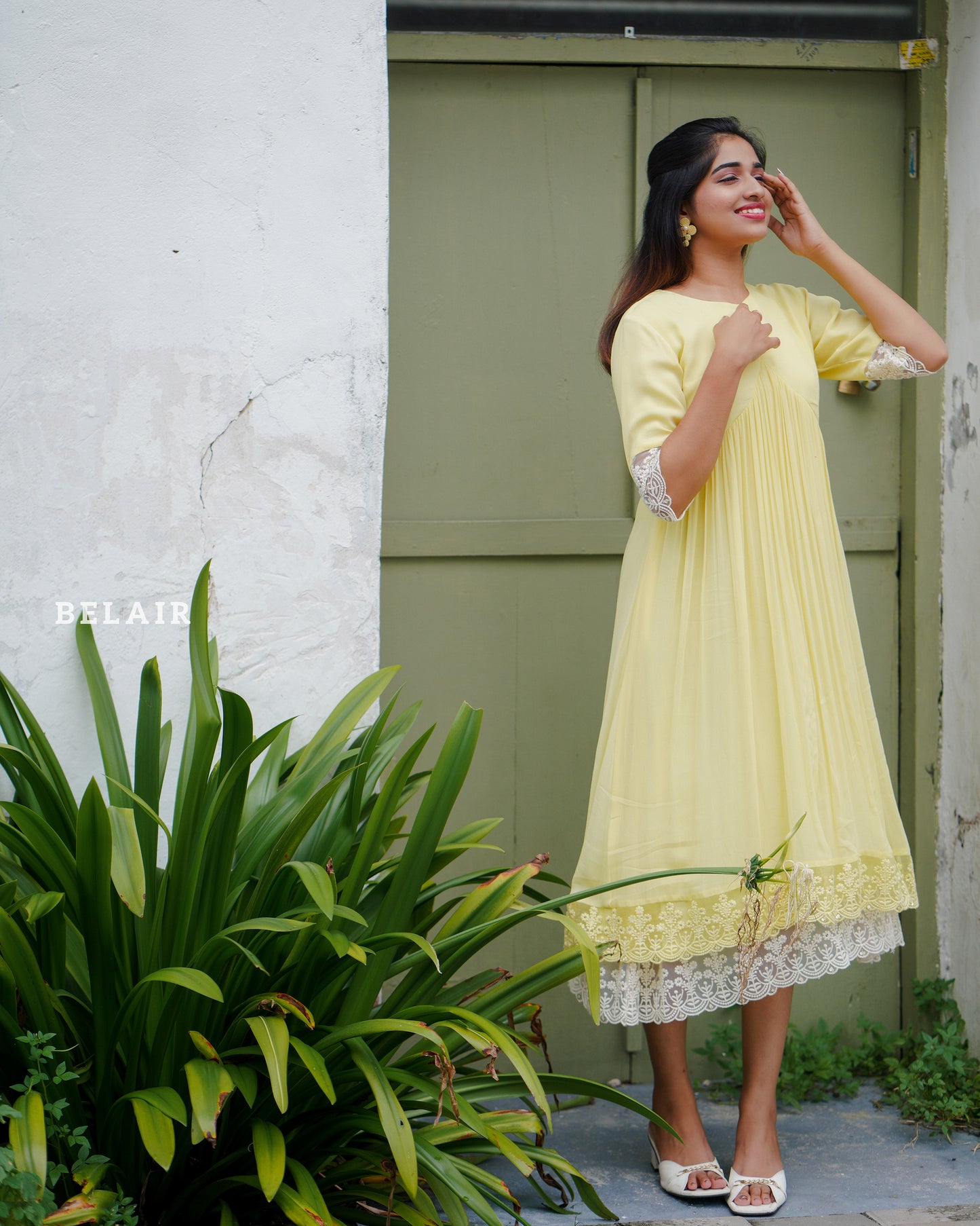 Lemon pie brunch dress