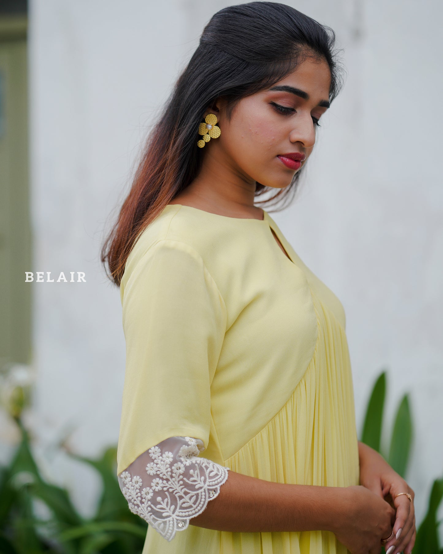 Lemon pie brunch dress