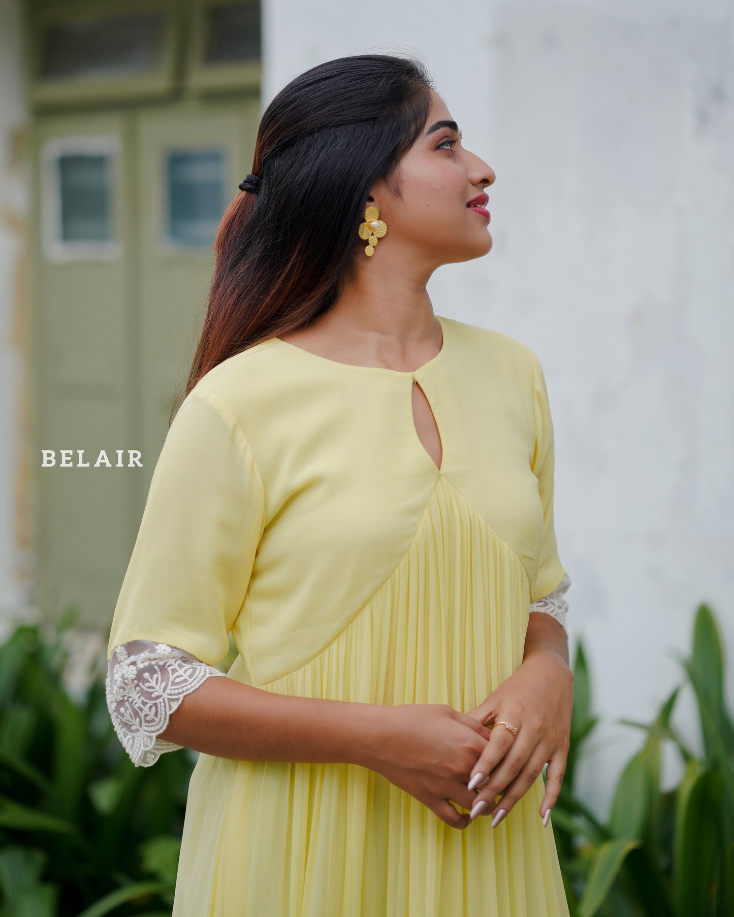 Lemon pie brunch dress