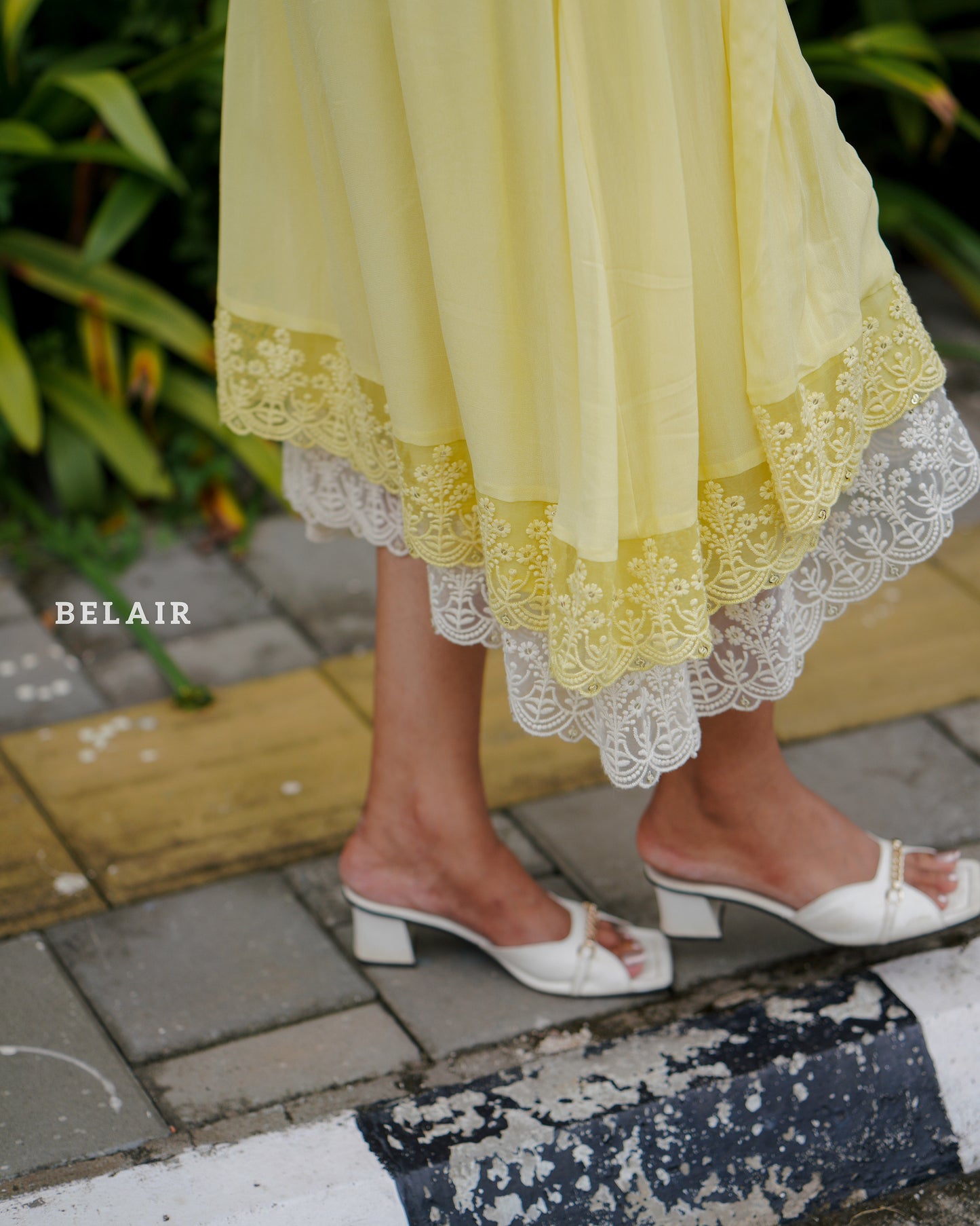 Lemon pie brunch dress