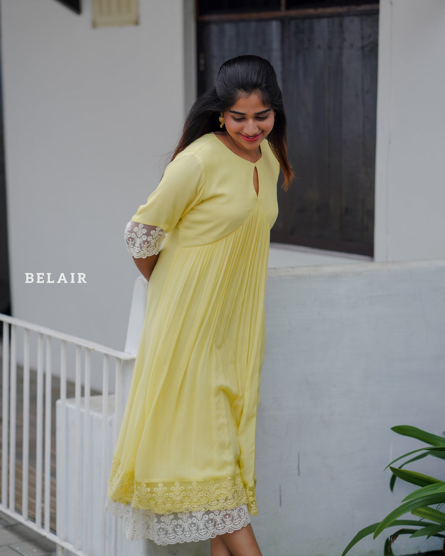 Lemon pie brunch dress