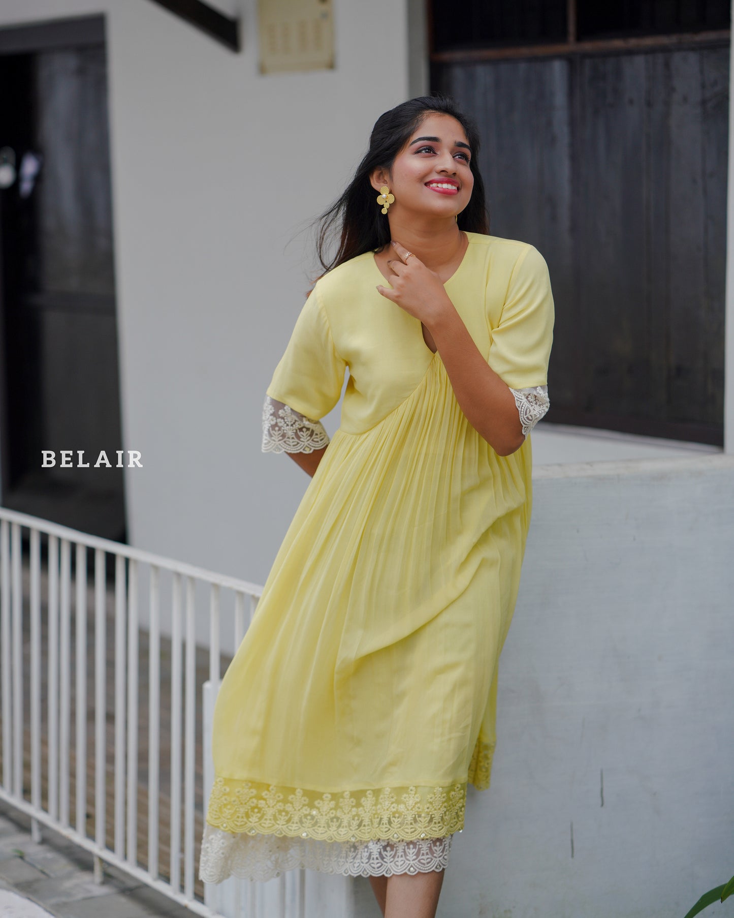 Lemon pie brunch dress