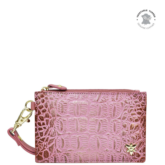 Genuine Leather | Anuschka Luxe Card Holder – Style Meets Functionality!