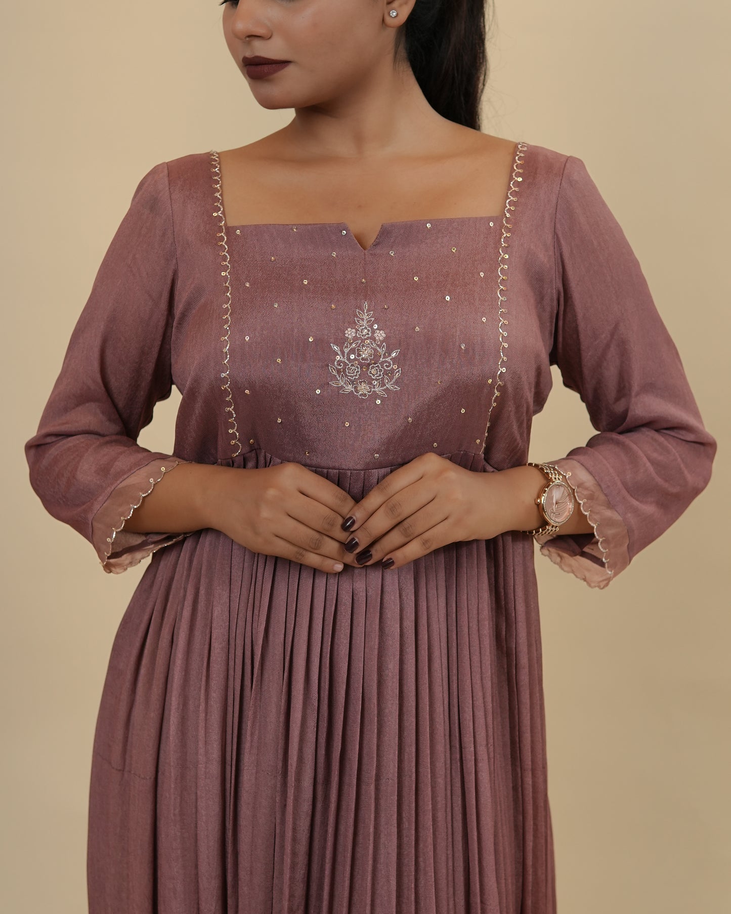 Dusty pink dress – Belair