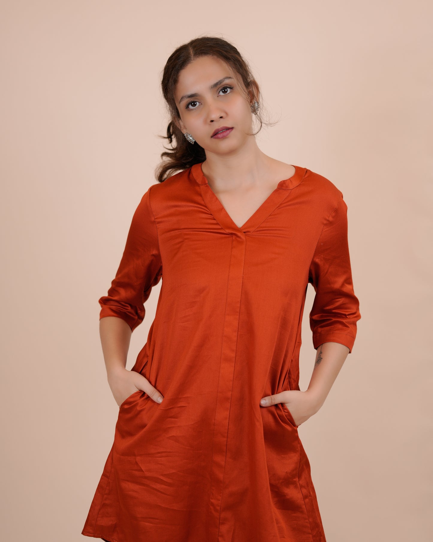 Chic Orange Tunic