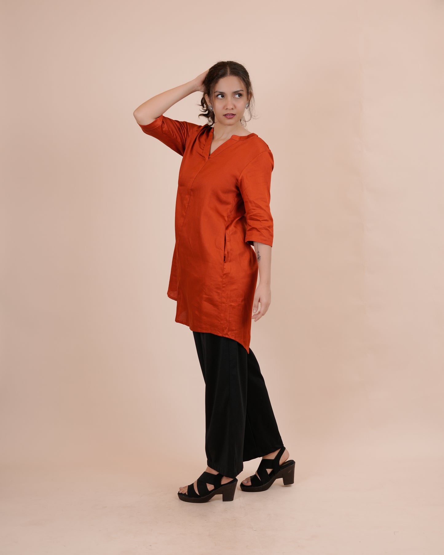 Chic Orange Tunic