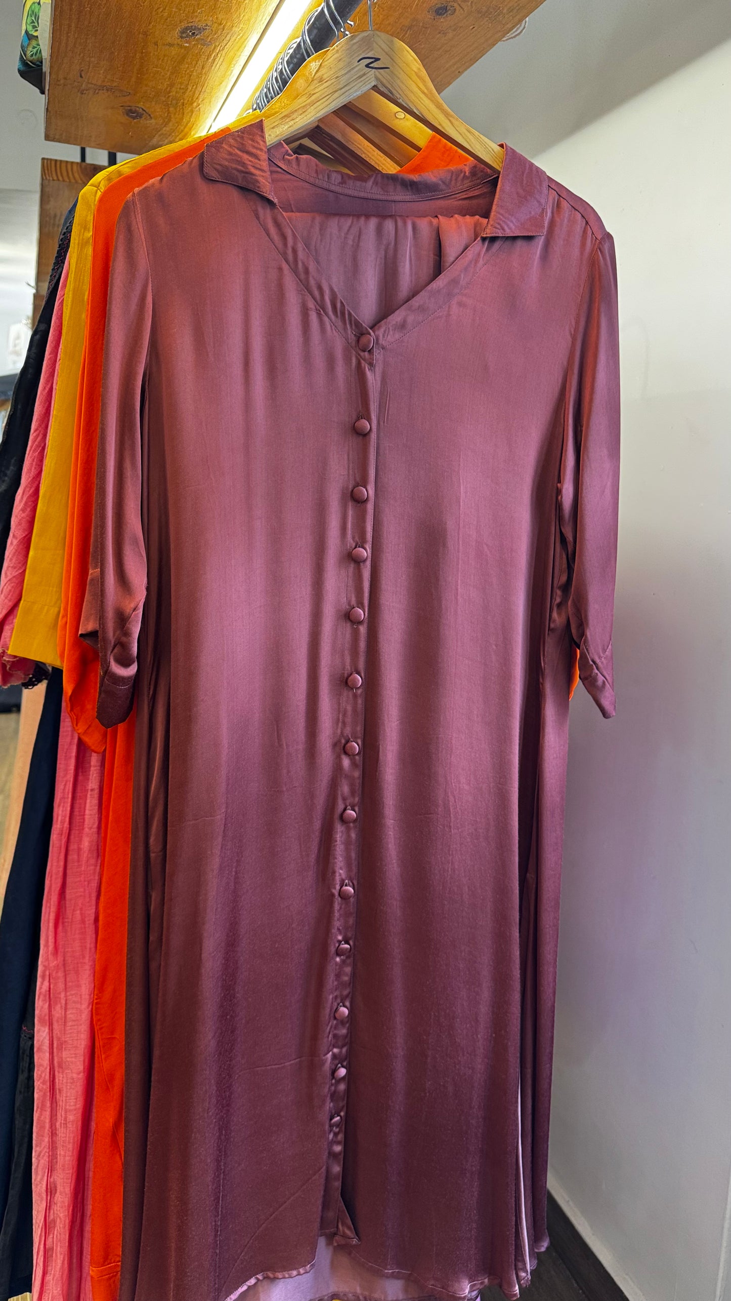 Brown Modal coord set size-L