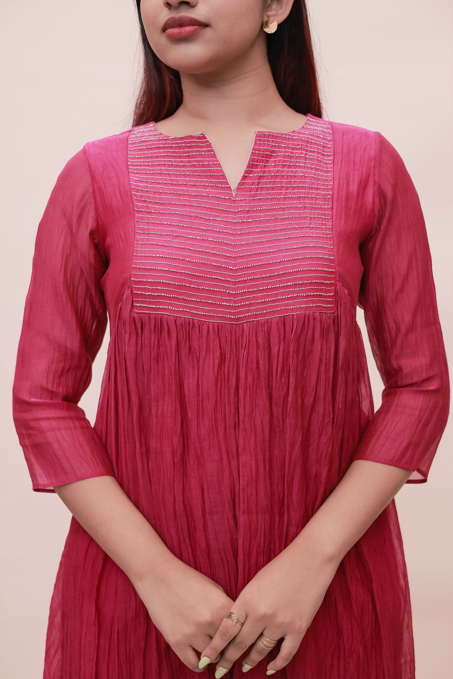 Rani pink elegant dress